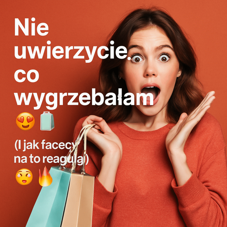 Nie uwierzycie, co wygrzebałam! 😍🛍️ (I jak faceci na to reagują! 😳🔥)
