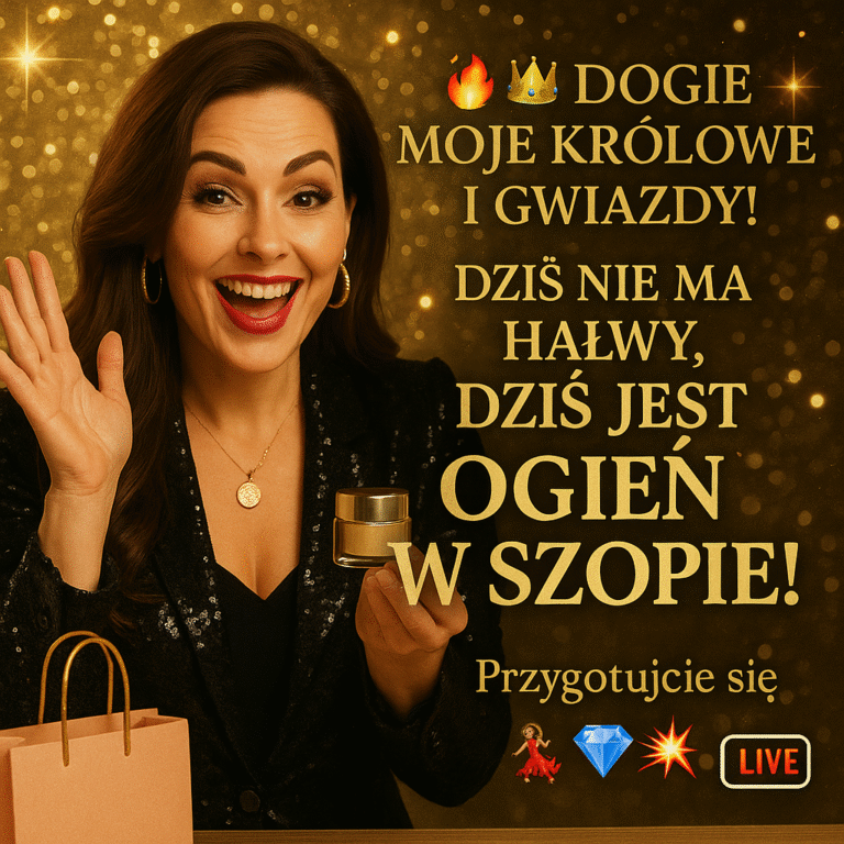 🔥👑✨ Drogie moje Królowe i Gwiazdy! ✨👑🔥Dziś nie ma hałwy, dziś jest OGIEŃ W SZOPIE! 🔥🚒💥Przygotujcie się 💃💎💥